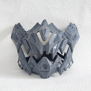 Máscara Mecánica Qiankun de Plástico Estilo Punk, Accesorio para Disfraz de Halloween, Protector Facial, Accesorio de Cosplay DIY - Product Image 3