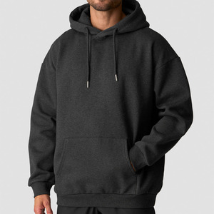 Sudaderas con Capucha Extra Grandes de Felpa Gruesa, Mezcla de Algodón Básico, para Hombre, Ropa Urbana, Moda, Precio de Fábrica al por Mayor - Product Image 1