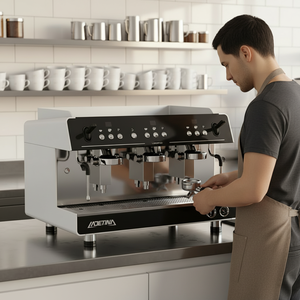 2026 Semi Automatic Three Commercial Grade Espresso Coffee Machine Pipe 9 <b>Bar</b> Energy Saving for Business Q3 Triple-head Simultan - Product Image 4