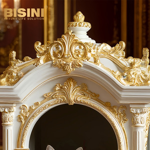 <span class=keywords><strong>Maison</strong></span> pour chat et chien en bois massif sculpté, style <span class=keywords><strong>rococo</strong></span> français, villa pour animaux de compagnie de luxe, style européen, <span class=keywords><strong>maison</strong></span> gothique pour petits chiens et chats - Product Image 2