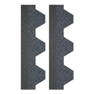 Tuiles de toiture en mosaïque monocouche, directement de l'usine, bardeaux d'asphalte en mosaïque, résistants aux ouragans, économiques - Product Image 1