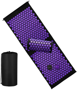 Esterilla de acupresión para <span class=keywords><strong>tratamiento</strong></span> del dolor, estera de acupresión de masaje de tamaño más grande, fácil de usar, venta al por mayor - Product Image 6