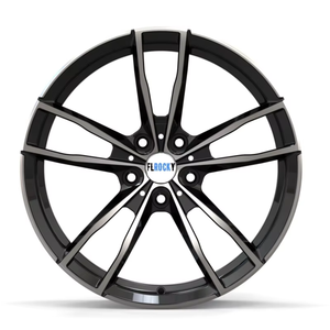 Flrocky Nouvelle roue forgée pour Audi RS4 RS5 <span class=keywords><strong>Abt</strong></span> D5 S9 S4 <span class=keywords><strong>R8</strong></span> A9 Tt S5 C7 Q2 Q3 Q4 Benz G655 18-26 pouces en alliage d'aluminium - Product Image 2