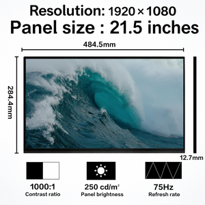 จอ LCD IPS FHD ขนาด 21.5 นิ้ว สำหรับจอคอมพิวเตอร์ตั้งโต๊ะ รุ่น LM215WF9-SSA1 LM215WF9-SSA3 M215HCA-L3B MV215FHM-N40 ลดราคาพิเศษ - Product Image 1