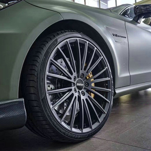 ล้ออัลลอยด์แบบกำหนดเอง สีโครเมียมเทาเข้ม ขนาด 18-21 นิ้ว x8J/9J/10J 5x112 5x114.3 5x120 5x130 สำหรับรถยนต์รุ่น R-TypeContinenta CULLINAN - Product Image 2