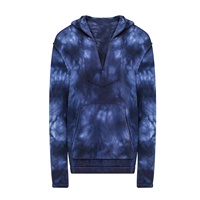 Streetwear personnalisé sweat à capuche en tricot gaufré doux surdimensionné dames pull à capuche tricoté par teinture de créateur de luxe pour les femmes