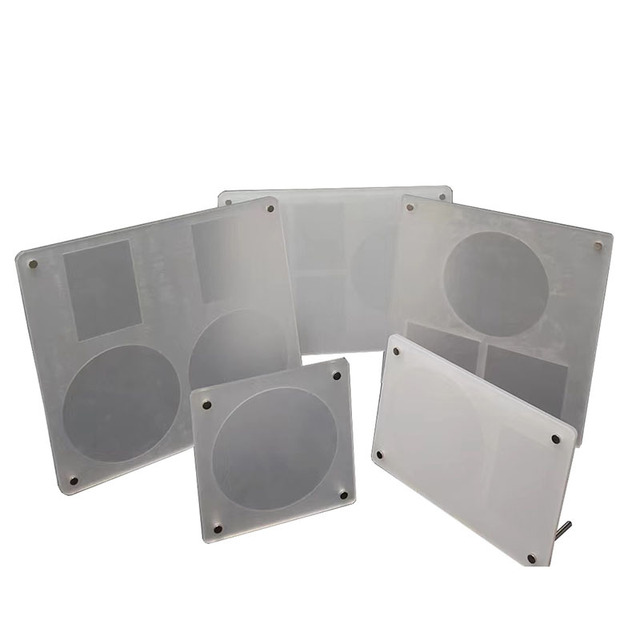 Acrylic CD Display Stand for Idols Records and Mini Cards Transparent Photo Frame for 3-Inch Photos Album Storage Desktop Decor