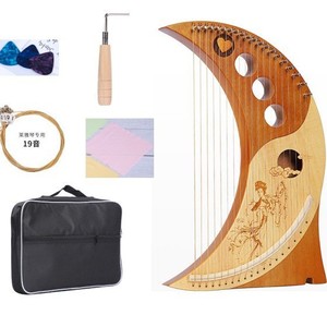 Harpes lyres <span class=keywords><strong>de</strong></span> styles variés en gros : 19 cordes, 15 cordes, 23 cordes - Product Image 3