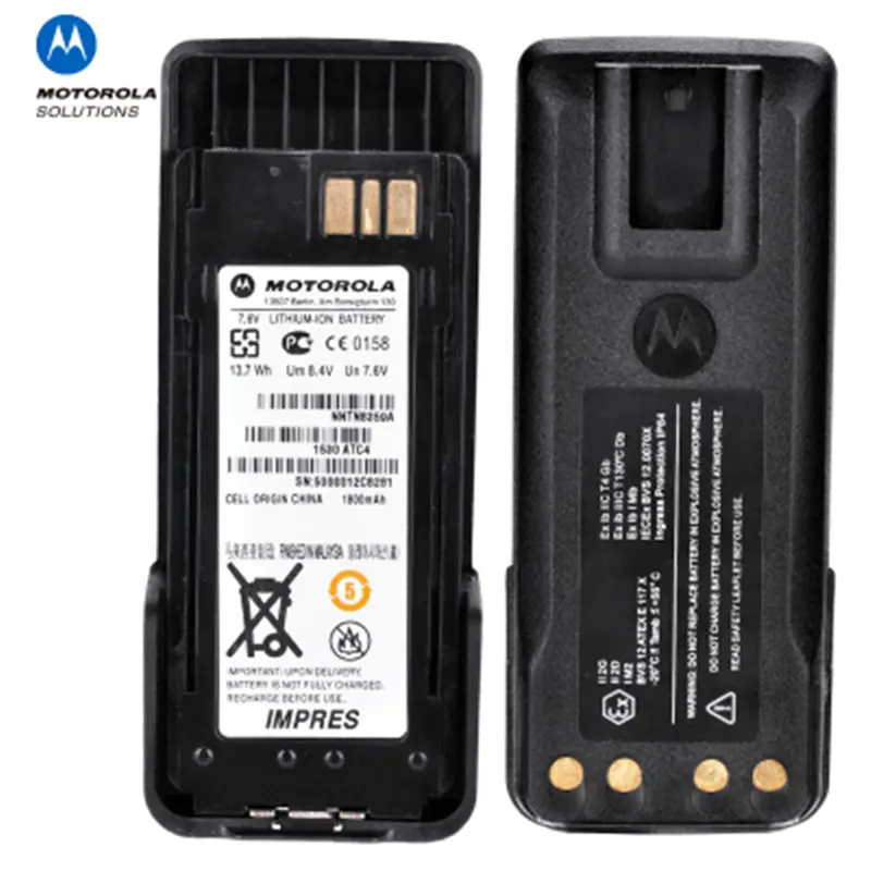 Motorola Nntn8359 batteria al litio muslimis adatto forXIR P8608EX P8668EX DP4401Ex DP4801Ex XPR7350Ex XPR7550Ex DGP8550E