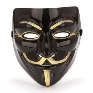 Disfraces de Halloween, Cosplay y Accesorios, Máscara de V de Venganza, Accesorios de Película de Halloween, Decoración para Fiestas - Product Image 4