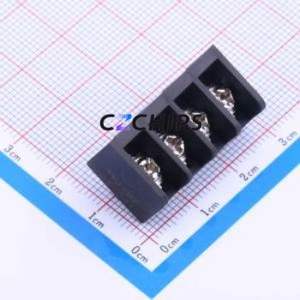 HB635-6.35-4P Barrier Terminal Block Through hole Component (THT),P=6.35mm Connector - Product Image 2