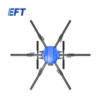 Meilleure vente EFT longue durée de vol E616P Cadre de drone de cartographie à six axes Application industrielle Pièces de drone sans caméra