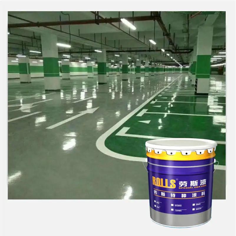 Garage epoxy transparent sealing primer  dust-free workshop waterproof epoxy coating  flooring  warehouse flooring paint
