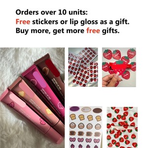 Funda de Silicona para Teléfono con Soporte para Brillo Labial para <span class=keywords><strong>iPhone</strong></span> 11-17 Pro Max, Cubierta Protectora para Móvil, para Amantes del Maquillaje - Product Image 3