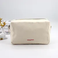 BSCI - Eco-Friendly Organic Cotton Canvas Zipper Packaging Pouch