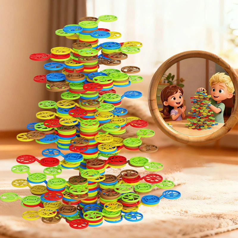 Hot Sale Balance Stacking Game Board Game  Educational Interactive Building Blocks Toys for Family Party