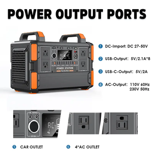 สถานีไฟฟ้าพกพา 200w/300w/5000w เครื่องกำเนิดไฟฟ้าพลังงานแสงอาทิตย์ พร้อมแบตเตอรี่สำรองแบบชาร์จได้ Lifepo4 เครื่องกำเนิดไฟฟ้าพลังงานแสงอาทิตย์สำหรับกรณีฉุกเฉิน 3000w - Product Image 5