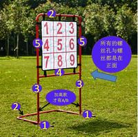Accessoires de jeu de plein air, autocollants, en lancer magique, pour entraînement, Baseball, plage, sport, ventouse, lot de 50 pièces