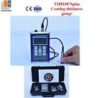 Medidor de Espesor de Revestimientos TM510FN Plus con Amplio Rango de Medición, Calibración de un Punto, Calibración de Dos Puntos, Calibración Básica