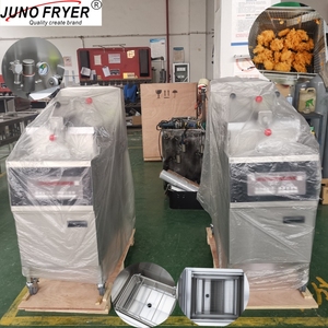 Vente directe d'usine, <span class=keywords><strong>friteuse</strong></span> à poulet de <span class=keywords><strong>25</strong></span> <span class=keywords><strong>litres</strong></span>, 4-6 têtes, <span class=keywords><strong>friteuse</strong></span> commerciale, <span class=keywords><strong>friteuse</strong></span> électrique haute pression - Product Image 4