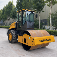 Compacteur routier industriel YSW210 avec transmission arrière robuste et direction hydraulique