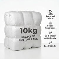 Chiffons d'essuyage industriels en coton 25kg, colorés, 99,9% coton, pour nettoyage marin et t-shirts