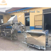 Machine électrique automatique d'abattage et d'échaudage de volailles et de poulets