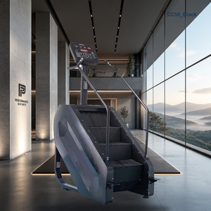 Appareil de fitness intelligent noir pour l'escalade MND CC59 – Machine d'entraînement pour studio personnel, durable - Product Image 1
