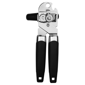 Ouvre-boîte multifonctionnel 3 en 1 en acier inoxydable robuste avec aiguiseur de couteaux, écologique et compatible lave-vaisselle - Product Image 2