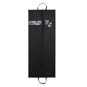 Vêtements de luxe Premium en <span class=keywords><strong>plastique</strong></span> épais transparent avec fermeture éclair Costume de voyage Sacs à vêtements personnalisés - Product Image 5