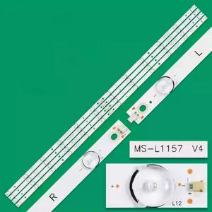 Tiras de Retroiluminación LED HX-NO.804, Pieza de Reparación para TV de 55 Pulgadas, 6V 2W, Tira de Retroiluminación LED para TV MS-L1157 V4, 4 Piezas/Juego - Product Image 3
