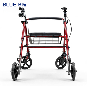 Chariot de courses pliable de haute qualité, portable, simple, détachable, léger, réglable, pour personnes âgées, déambulateur pliable - Product Image 5