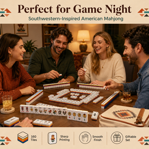 Juego <span class=keywords><strong>de</strong></span> Mahjong Americano <span class=keywords><strong>de</strong></span> Acrílico Personalizado <span class=keywords><strong>de</strong></span> 160 Piezas, Diseño <span class=keywords><strong>de</strong></span> Totem Tribal, Juego <span class=keywords><strong>de</strong></span> Entretenimiento para Adultos, Venta al Por Mayor para Regalos - Product Image 5