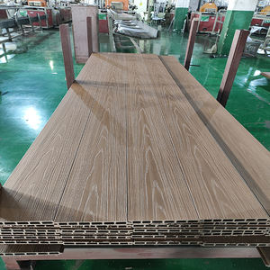 Valla de WPC para Exteriores, Valla de Aleación de Aluminio y WPC para Jardín, Impermeable, Anti-UV, Anti-termitas, Valla de WPC Coextruida - Product Image 4