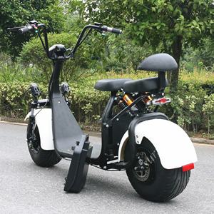 1500W 2000W 60V 12ah/20ah dos asientos Citycoco Fat Tire Scooter eléctrico a granel Panamá 1000W Scooter eléctrico - Product Image 4