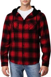 Unisex Trending Winter Sherpa <strong>Lined</strong> <strong>Fleece</strong> Hoodie Jacket Heavyweight Woolen Rabbit Fur Breathable Quick Dry Windproof - Product Image 2