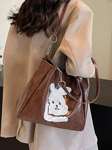 กระเป๋า2025สำหรับเดินทางทุกวันสไตล์ใหม่สำหรับผู้หญิงกระเป๋าโซ่โลหะใช้งานได้จริงและหลากหลาย - Product Image 5