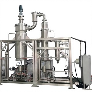 Sistema de Destilación por Película Fina Agitada de Acero Inoxidable bibo 4m2 con Condensador Externo, Bomba, Motor y Rodamientos de Alta Productividad - Product Image 1