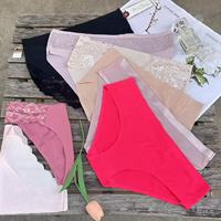1-U0178 #   Braguitas de Mujer de Alta Calidad, Sin Costuras, Cómodas, de Tiro Medio, Estilo Mixto, Ropa Interior Europea y Americana, Precio Bajo