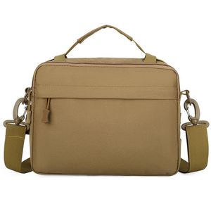 Cross-border New Camouflage Nylon <b>Waterproof</b> Breathable Shoulder Bag Men's Outdoor Tactical Crossbody <b>Backpack</b> Three-way USB - Product Image 2