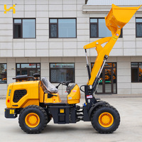 Meilleures ventes - Mini-chargeuse sur pneus de 800 kg - 0,8 t - Articulée - 4 roues motrices - Certifiée CE - Prix d'usine