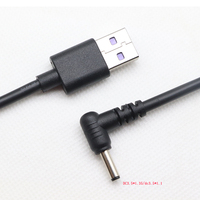 USB-zu-DC-Kabel DC 3,5x1,35mm Barrel Jack Adapter-Anschluss Strom ladekabel