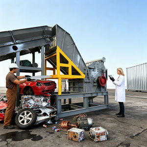 Broyeur métallique haute efficacité pour le <span class=keywords><strong>recyclage</strong></span> des profilés en aluminium, des cadres <span class=keywords><strong>de</strong></span> fenêtres, <span class=keywords><strong>de</strong></span> l'acier, des ferrailles, équipement industriel lourd - Product Image 1