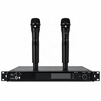 Système de microphone sans fil à double canal ANX4 BETA58 BETA87, microphone professionnel UHF sans fil pour karaoké, fête, scène
