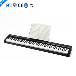 Piano numérique multifonctionnel portable à 88 touches avec fonction <span class=keywords><strong>MIDI</strong></span>, orgue électronique, <span class=keywords><strong>clavier</strong></span> avec haut-parleur intégré, design léger - Product Image 3