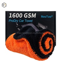 Serviette de séchage pour voiture en microfibre ultra douce et épaisse, absorption rapide de l'eau, résistante aux rayures, serviette de lavage de voiture à boucles torsadées