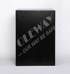 Cassaforte di Sicurezza in Acciaio Nero Basics, Cassetta di Sicurezza Elettronica di Lusso con Tastierino per Contanti e Oggetti di Valore - Product Image 6