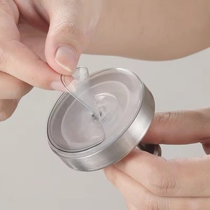 Bạc Đen Treo Tường Móc Kim Loại Hút Cup Móc Không Có Khoan Dính Hút Chân Không Hút Cup Có Thể Tháo Rời Móc Cho Phòng Tắm Cửa - Product Image 5