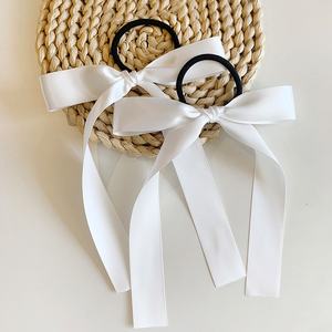 Noeuds et attaches pour <span class=keywords><strong>cheveux</strong></span> pour filles, attaches pour queue de cheval en ruban, accessoires mignons pour tresses, bandeaux qui n'abîment pas les <span class=keywords><strong>cheveux</strong></span> - Product Image 1