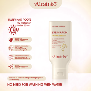 Champú Seco en <span class=keywords><strong>Gel</strong></span> Fluffy Roots, Control de Grasa 24H, Sin Residuos Blancos, Fragancia Floral Fresca, para Cuero Cabelludo Graso, OEM 60ml - Product Image 2